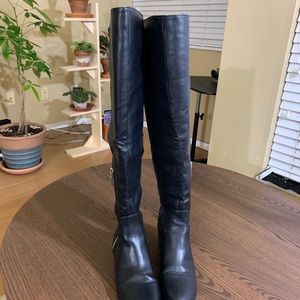Used over the knee boots